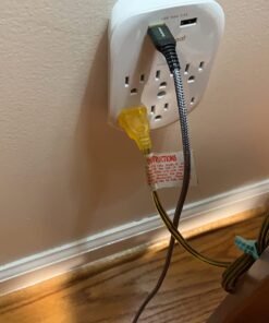 2 Pack 6.6FT+6.6FT AINOPE USB 3.0 Extension Cable Type A Male to Female Extension Cord Durable Braided Material Fast Data Transfer Compatible with USB Keyboard,Mouse,Flash Drive, Hard Drive Grey 36 71qPX4r6kOL