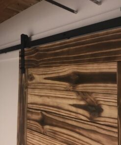 SMARTSTANDARD 6.6FT Barn Door Hardware kit, Barn Door Track, Sliding Door Hardware kit, Smoothly and Quietly -Heavy Duty Sturdy -Easy to Install, Fit 36"-40" Wide Panel (I Shape Hanger) 6.6 Feet 49 71qQTaVunlL