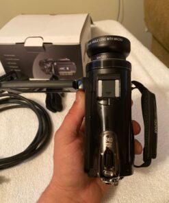 4K Video Camera Camcorder, 30MP UHD Wifi IR Night Vision Video Recorder with IR Flashlight, Vlogging Camera for YouTube Filming, 30X Digital Zoom Touch Screen Video Camera with Remote, Wide Angle 78 71qRkZMjJxL