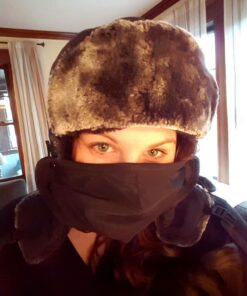 mysuntown Winter Hats for Women Men 2023, 22-24″ Winter Hat Hunting Trapper Hat Ushanka Ear Flap Chin Strap w/Windproof Mask Large Black 72 71qSNNVAepL