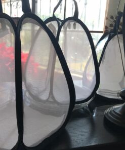 RESTCLOUD Mini Butterfly Habitat, Insect Mesh Cage, Bug Terrarium Pop Up 7.5" x 11" Tall 7.5" x 11" 30 71qSn96S6YL
