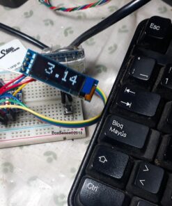 MakerFocus 2pcs I2C OLED Display Module 0.91 Inch I2C SSD1306 OLED Display Module White I2C OLED Screen Driver DC 3.3V~5V for Ar duino 37 71qSpGvqGL