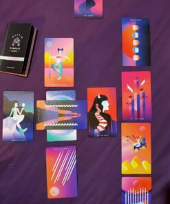 Mystic Mondays Tarot: A Deck for the Modern Mystic (Tarot Cards and Guidebook Set, Card Game Gifts, Arcana Tarot Card Set) 60 71qWAlOESpL