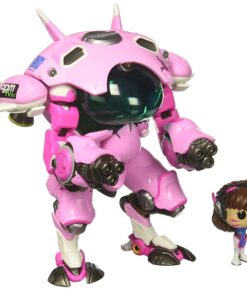 Funko POP Games: Overwatch D.VA & Meka 6" POP and Buddy Toy Figure, 36 months to 1200 months 6" 44 71qWklD0GkL 1