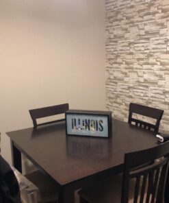 RoomMates RMK9026WP Natural Stacked Stone Peel and Stick Wallpaper Light Gray 50 71qXmAd1T9L