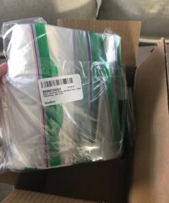 Ziploc Sandwich and Snack Bags, Storage Bags for On the Go Freshness, Grip 'n Seal Technology for Easier Grip, Open, and Close, 280 Count 30 71qXw8BphUL