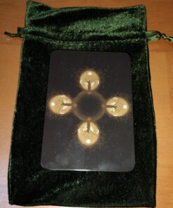 Paper Mart Tarot Rune Bag Bundle of 4: Moss Green, Navy Blue, Purple, Wine 6" x 9" 38 71qYB9RpqGL