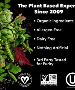 PlantFusion Complete Vegan Protein Powder - Plant Based Protein Powder With BCAAs, Digestive Enzymes and Pea Protein - Keto, Gluten Free, Soy Free, Non-Dairy, No Sugar, Non-GMO - Vanilla Bean 2 lb 30 Servings (Pack of 1) 27 71qZnF7PfKL
