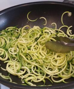 Brieftons 5-Blade Spiralizer: Vegetable Spiral Slicer, Best Veggie Pasta Spaghetti Maker, With 3 Exclusive Recipe eBooks, 100% Lifetime Replacement Warranty White 46 71qbgSJ7OML