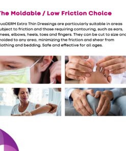 Convatec Duoderm CGF Wound Dressing, 5 Count 4x4 10cm x 10cm Natural 4"x4", 5ct Box (Pack of 1) 13 71qcQakrnxL