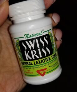 Swiss Kriss Herbal Laxative Tablets, Gentle & Natural Laxatives for Constipation Relief for Adults & Children Over Age 6, Works in 6-12 Hours, Senna Laxative, 250 Tablets Total 250 Count (Pack of 1) 33 71qep96FW0L