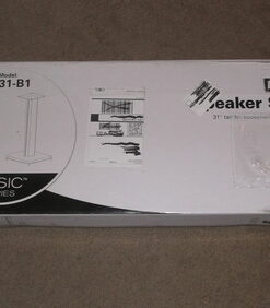 SANUS BF31-B1 31" Speaker Stands for Bookshelf Speakers up to 20 lbs - Black - Set of 2 29 71qfoYmzNtL