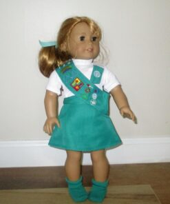 Emily Rose 18 Inch Doll Jr Junior Girl Scout Inspired Uniform Clothes Outfit | Gift-Boxed! | Compatible with 18" American Girl Dolls 33 71qg0RGpwiL