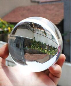 Yosoo Asian Rare Magic Crystal Healing Ball Art Decor Orb Sphere 40mm with Stand Base (Clear) 13 71qg3QXD KL
