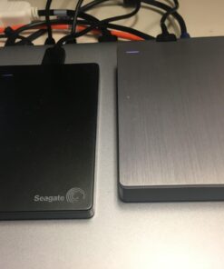 Seagate Backup Plus Portable 4TB External Hard Drive HDD (STDR4000900),Silver Silver 25 71qg78ToIDL