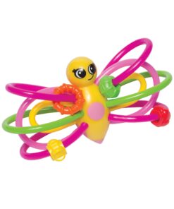 Alternative view of Manhattan Toy Winkel Butterfly Rattle & Sensory Teether Baby Toy