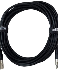 Gearlux XLR Microphone Cable, Fully Balanced, Male to Female, Black, 25 Feet - 1 Pack 25 Ft 9 71qhEFS1LaL