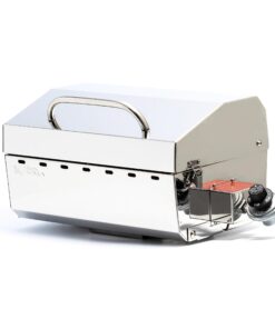 Alternative view of Camco Kuuma Premium Stainless Steel Mountable Gas Grill w/Regulator -Compact Portable Size Perfect for Boats, Tailgating and More - Stow N Go 125" (58140)