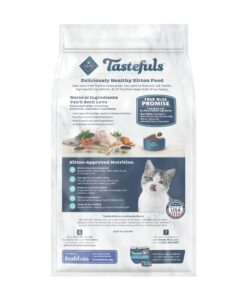 Alternative view of Blue Buffalo Tastefuls Kitten Natural Dry Cat Food, Chicken 7lb bag 7 Pound (Pack of 1)