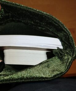 Paper Mart Tarot Rune Bag Bundle of 4: Moss Green, Navy Blue, Purple, Wine 6" x 9" 39 71qjCdT5d L