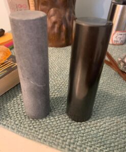 Genuine Shungite Cylinders Harmonizers Set | Shungite & Soapstone Egyptian Rods | Polished Harmonizers from Karelia | Real Shungite Healing Cylinders for Yoga Meditation Chakra Balancing Reiki HCP1 21 71qjJsbKxgL 1