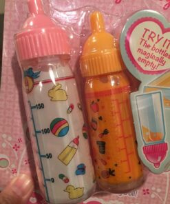 Toysmith My Sweet Baby, Magic Baby Bottle Set, Two Bottles, For Boys & Girls Age 3+ Magic Baby Bottles Doll Toy 39 71qkkYPd3iL