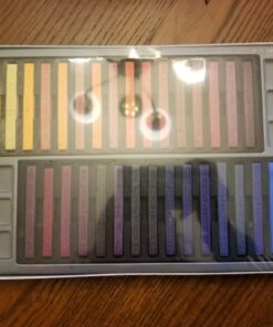 Derwent Inktense Blocks 72 Tin, Set of 72, 8mm Block, Soft Texture, Watersoluble, Ideal for Watercolor, Drawing, Coloring, Crafts and Painting on Paper and Fabric, Professional Quality (2301980) 72 Count (Pack of 1) 49 71qkrUceIgL