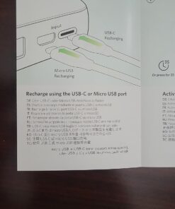 Anker Portable Charger, Power Bank, 20,000mAh Battery Pack with PowerIQ Technology and USB-C (Recharging Only) for iPhone 15/15 Plus/15 Pro/15 Pro Max, iPhone 14/13/12 Series, Samsung Galaxy (Black) Black 51 71ql1JpEoGL