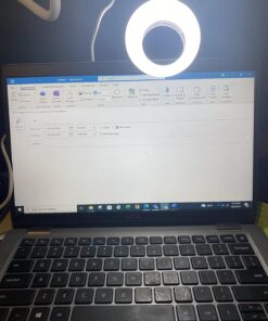 QIAYA Selfie Light Ring Lights LED Circle Light Cell Phone Laptop Camera Photography Video Lighting Clip On Rechargeable 55 71ql4HJWDsL