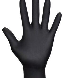SAS Raven Powder Free Nitrile Disposable Gloves | 7 Mil - Lg | Latex Free, Chemical + Puncture Resistant, Textured Grip, Single Use | for Automotive, Industrial, Janitorial, MRO, Food Service 27 71qlC8QvNgL