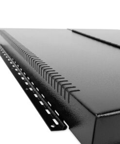 Camco Camper/RV Stove Top Cover | Features Hinged Design for Easy Access to Front Burners & Fits Most 3 or 4 Burner RV/Boat Stoves | Crafted of 20-Gauge Steel w/Powder-Coated Finish | Black (43554) 27 71qlIgJ57bL