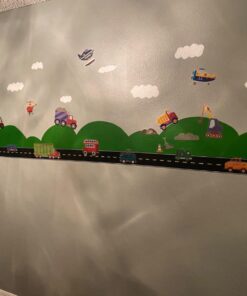 RoomMates Transportation Peel and Stick Wall Decals 60 71qmXR57tDL