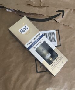RoC Retinol Correxion Deep Wrinkle Anti-Aging Night Cream, Daily Face Moisturizer with Shea Butter, Glycolic Acid and Squalane, Skin Care Treatment, Christmas Gifts & Stocking Stuffers, 1 Ounces 1 Fl Oz (Pack of 1) 41 71qmzO4jS0L 2