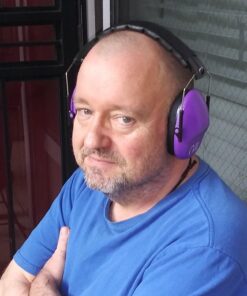 Pro For Sho 34dB Shooting Ear Protection - Special Designed Ear Muffs Lighter Weight & Maximum Hearing Protection Standard Purple 37 71qnQttdwmL