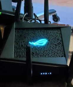 ASUS ROG Rapture WiFi 6 Wireless Gaming Router (GT-AX11000) - Tri-Band 10 Gigabit, 1.8GHz Quad-Core CPU, WTFast, 2.5G Port, AiMesh Compatible, Included Lifetime Internet Security, AURA RGB AX11000 | WiFi 6 | 2.5G Port 55 71qnWRltPyL