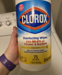 Clorox Disinfecting Wipes Value Pack, Cleaning Wipes, 75 Count Each, Pack of 3 (Package May Vary) 75 Count (Pack of 3) 54 71qo11AjLdL