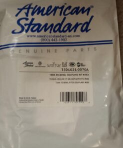 American Standard 7301021-0070A Tank to Bowl Coupling Kit, 3 Inch, Multicolor 13 71qo3T1ku8L
