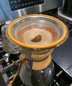 Willow & Everett Pour Over Coffee Dripper - Reusable Drip Cone Filter & Strainer - Paperless Filters 34 71qo7YZ2wL