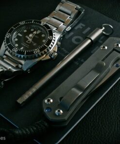 PicoPen Ti -Titanium Mini Ballpoint Pen with Magnetic Keychain Holder, Black Ink Medium Point Pocket Pen for Writing, Bullet Journaling, Taking Notes in Office, Business, and Everyday Carry 31 71qoOL5ykEL