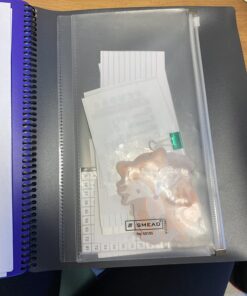 Smead Project Organizer, 24 Pockets, Grey with Assorted Bright Tabs, Tear Resistant Poly Material, 1/3-Cut Tabs, Letter Size (89206) 24 Pocket Yellow, Pink, Lime, Blue, Purple 34 71qoWBxNzL