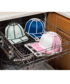 BallcapBuddy Cap Washer Hat Cleaner, Hat Washer for Baseball Caps in Washing Machine or Dishwasher- Made in USA White 33 71qol5Uko L