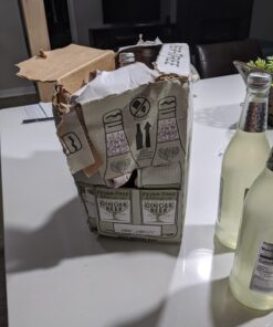 Fever-Tree Refreshingly Light Ginger Beer, No Artificial Sweeteners, Flavourings or Preservatives, 16.9 Ounce 500 ml (Pack of 8) 16.9 Fl Oz (Pack of 8) 29 71qpQUCwLeL