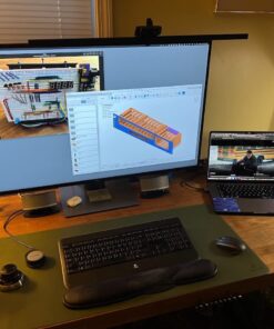 USB C Docking Station Dual Monitor for MacBook Pro/Air, 13-in-2 Triple Display Laptop USB-C Hub, Type C Dock with 2 4K HDMI, VGA, PD3.0, 7 USB, RJ45, 3.5mm Audio 40 71qpYODPD3L