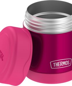 THERMOS FUNTAINER 10 Ounce Stainless Steel Vacuum Insulated Kids Food Jar, Pink 31 71qpsZXhihL