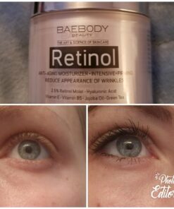 Baebody Made in USA Retinol Face Moisturizer for Women and Men - Anti Aging Face Cream - Day & Night Anti Wrinkle Cream for Women, Jojoba Oil and Vitamin E, 1.7 Oz - Beauty Gifts for Women Retinol moisturizer 53 71qpt69hn0L