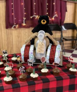 Alternative view of 6 Layer Evergreen Pine Tree Picks - 24 ct