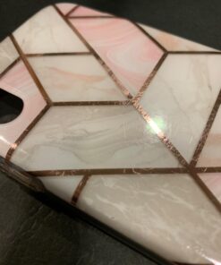 i-Blason Cosmo Full-Body Bumper Case with Built-in Screen Protector for iPhone XR 2018 Release, Pink Marble, 6.1" 39 71qsEMrRCxL