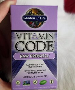 Garden of Life Prenatal Multivitamin for Women with Iron, Folate & Vitamin C and D3 for Neural Development & Probiotics for Immune Support – Vitamin Code – Non-GMO, Gluten-Free, Kosher, 10 Day Supply 30 Count (Pack of 1) 39 71qsz2I3wPL 1