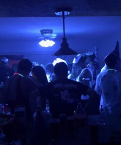 SLEEKLIGHTING 23 Watt T2 Black Light Spiral CFL Light Bulb, UL Approved- Blacklight Bulbs for Parties 120V, E26 Medium Base-Energy Saver (Pack of 4) 32 71qtW8NkRXL