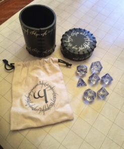 Elvish Dice Transparent/Blue (7) 25 71quZgD7cBL